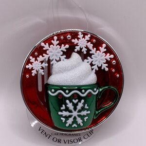 Bath & Body Works Christmas Mug Car Fragrance Holder